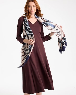Zebra Zing Oblong Scarf | Chico's